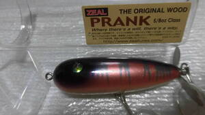 ７　プランク　5/8oz　2005年　PRANK　ズイール　ZEAL　柏木　トップ　TOP　ウッド　WOOD　新品購入未使用品