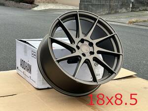 新品！Aodhan AH09 18x8.5+35 18インチ 5穴 PCD108 Matte Bronze 左右対称 ミラーリング フローフォーミング製法