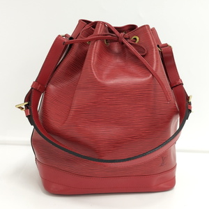 【中古】LOUIS VUITTON ノエ エピ カスティリアンレッド M44007