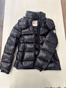 【1円〜】MONCLER モンクレール ダウンジャケット BD878788WFSM 黒 アウター レディース size:0