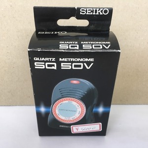 ■セイコー　クオーツ　メトロノーム　SQ50V　/中古品　SEIKO　δ■