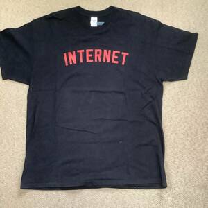 ★Tシャツ、INTERNET、黒、未使用★