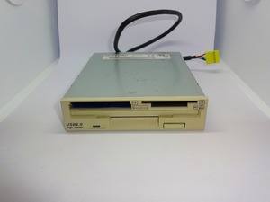 ミツミ 3.5インチベイ用 FDD&カードリーダー FA404M 中古動作品