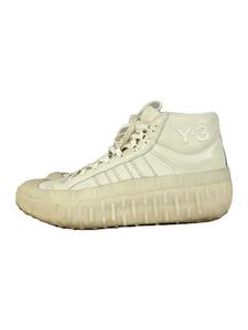 Y-3◆ローカットスニーカー/26cm/WHT 使用感あり