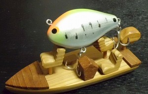 ワイルドシャイナ－（Wild Shiner）２９４S　ホイルフィニッシュモデル　フジ釣具 ハンドメイドＷＯＯＤルア－　未使用品