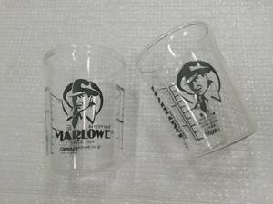 マーロウ 葉山 プリン ビーカー 二個セット MARLOWE プリンカップ 耐熱ガラスビーカー IWAKI HARIO イワキ ハリオ ペア