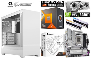 ■★最新AMD Ryzen7 7800X3D/RTX3080Ti/水冷/B650/DDR5 32GB/M.2SSD 1TB/850W/Win11 Pro/Office2021 限定特価!