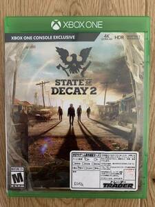 美品 良品 STATE OF DECAY ２ XBOX ONE 