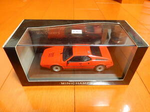 1/43 BMW M1 レッド ミニチャンプス 美品