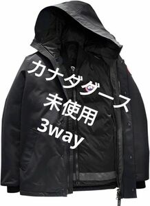 【未使用】カナダグース ダウン　GARIBALDI 　S 　黒　5817M　CANADA GOOSE ３way 　ブラック　美品　正規