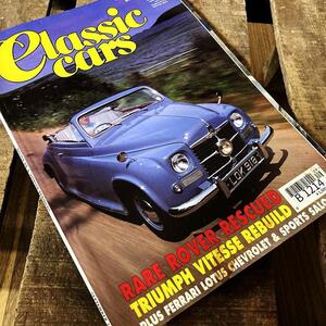 B1214　「CLASSIC CARS」クラシックカー　ヴィンテージ　英国車 バイク カスタム 古本　雑誌 旧車　当時物　ビンテージ　自動車