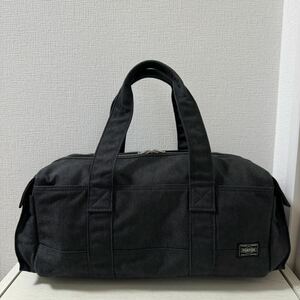 【大幅値下げ】【新品同様】PORTER ポーター スモーキー SMOKY ボストンバッグ ブラック　黒　トートバッグ　ハンドバッグ