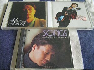 【JP008】 ベスト 《中村雅俊》 ソングス / Songs I/II/III - 3CD