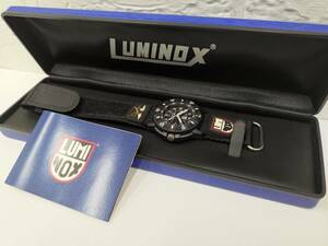 4351■LUMINOX UNITED STATES NAVY SEALS　ルミノックス　ネイビーシールズ　3-HMBM　腕時計　クォーツ　ブラック　メンズ　アナログ