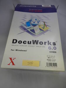 NA-313#中古・レア　DocuWorks　6.0　日本語版 for Windows 5ライセンス　ドキュメント管理