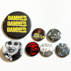 ☆新品☆The Damned ザ・ダムド パンク バッジ(検)666 ライダース セディショナリーズ Sex Pistols セックス・ピストルズ The Clash #4