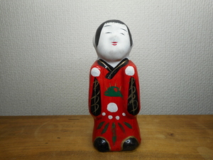 香川県高松市　奉公さん　張子人形　張り子　郷土玩具