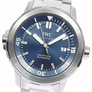 IWC IWC SCHAFFHAUSEN IW329005 アクアタイマー エクスペディション・ジャック＝イヴ・クストー 自動巻き メンズ 保証書付き_764623