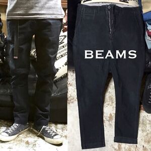 ［希少完売モデル］送料230円／S《★ BEAMS ★》ストレッチスキニーテーパードチノパンツ ビームス ストレッチパンツ スキニーチノ 