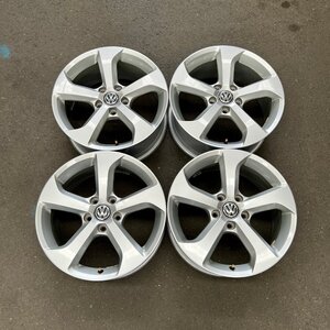 純正ホイール4本セット　ゴルフ7 GTI　AUCHH　5G0 601 025 BG　17×7.5J　+49　112　5穴