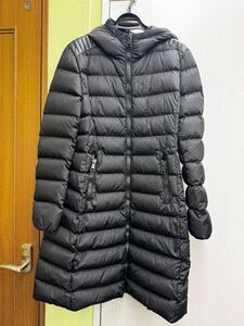 中古美品モンクレール ダウン レディース MONCLER TALEV タレブ ブラック サイズ3