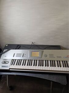 KORG TRINITY V3 Pro コルグ トリニティ　キーボード シンセサイザー　通電音出し確認済み　YAMAHA MS101