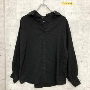 GRL レディース バックレースアップ ブラウス F 黒