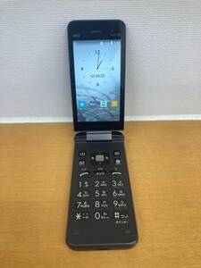 I050【中古】京セラ 携帯電話 GRATINA au KYF39 ブラック 　(カメラあり)　本体のみ