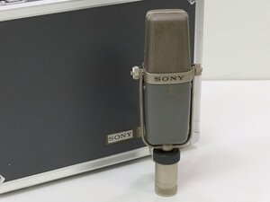 ■□SONY C-38B コンデンサーマイク ソニー ハードケース付□■028004001m□■