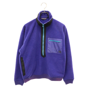 PATAGONIA パタゴニア 80s 三角タグ ハーフジップフリースジャケット ブルー