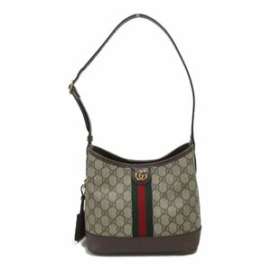 グッチ ショルダーバッグ ブランドオフ GUCCI PVCコーティングキャンバス ショルダーバッグ コーティングキャンバス/レザー 中古 レディー