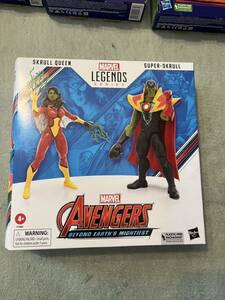 新品 スクラルの女王＆スーパースクラル 「MARVEL」 マーベル・レジェンド 6インチ・アクションフィギュア アベンジャーズ ハズブロ