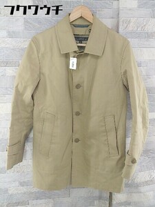 ■ ◎ green label relaxing UNITED ARROWS ライナー付 ステンカラー ジャケット コート サイズM ベージュ系 メンズ