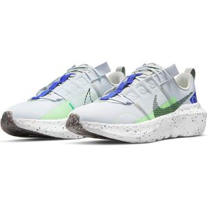 ☆NIKE CRATER IMPACT Sustainable 灰/黒/黄緑/青 27.5cm ナイキ クレーター インパクト サステナブル 厚底 DB2477-020