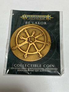 Warhammer ウォーハンマー　Age of Sigmar Belakor Collectible Coin コレクタブルコイン　コイン　(未開封)
