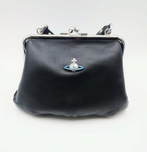 5892 ♪ vivienne Westwood ヴィヴィアンウエストウッド ハンドバッグ 52020003 L001L N403 がま口 チェーンショルダーバッグ 2WAY【1008】