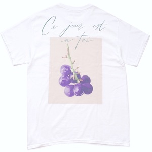 即決【Ron Herman DESCENDANT】ロンハーマン x ディセンダント GRAPE SS Tシャツ 4 古着良品