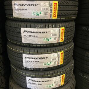 在庫特価 2023年製～ ピレリ パワジー 195/60R16 4本 SET セレナ ウィッシュ 等 195/60-16 最短当日発送 正規品