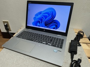 ProBook 650G4 Core i7-8550U 256G SSD Win11 中古品