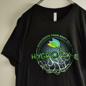 CANVAS Tシャツ 半袖シャツ ブラック HYGRO ZYME メンズL