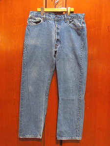 ビンテージ80’s●Levi’s 501実寸W88cm●221123k5-m-pnt-jns-W35 1980s古着ジーンズリーバイスデニムパンツ