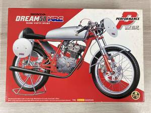 プラモデル アオシマ 1/12 ホンダ ドリーム50 HRCレーシング仕様 パフォーマンスマシン No.26