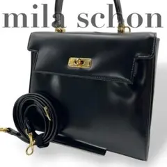 【極美品】mila schon ミラショーン　2wayバッグ　フォーマルバッグ