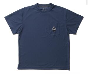 送料無料 ネイビーS FCRB FREEZE TECH S/S POCKET TEE Tシャツ bristol soph