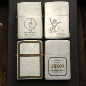 Zippo ビンテージ　4セット　シルバー