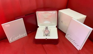 【正規品・新品・未使用】【カルティエ/CARTIER パシャ2308】全て純正ダイヤモンド 18KWG ベゼル 金庫保管 当時参考価格￥8.295.000- 