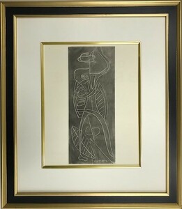 【特価】　≪　　ジョルジュ・ブラック　　≫　　ORIGINALE COLLOTYPES【コロタイプ版画】　 　　ULYSSE　 　 1934年 　　GEORGE　BRAQUE