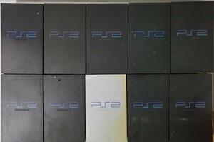 SONY ソニー PS2 厚型 大量 まとめ 10台 プレイステーション PlayStation プレステ ジャンク扱い SCPH 10000 30000 50000 