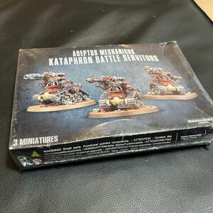 Warhammer40000 ウォーハンマー　Games Workshop ADEPTUS MECHANICUS KATAPHRON BATTLE SERVITORS 3miniatures