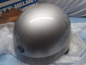 スズキ　純正用品ヘルメット　S-00　本革レトロ　当時物　OGK　倉庫にて長期保管の新品未使用品